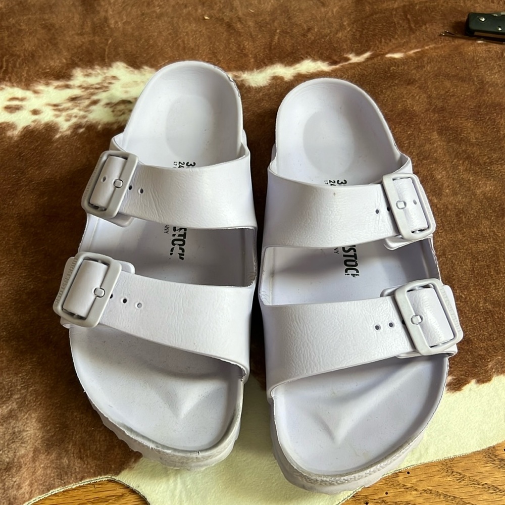 Rubber Birkenstock sandals